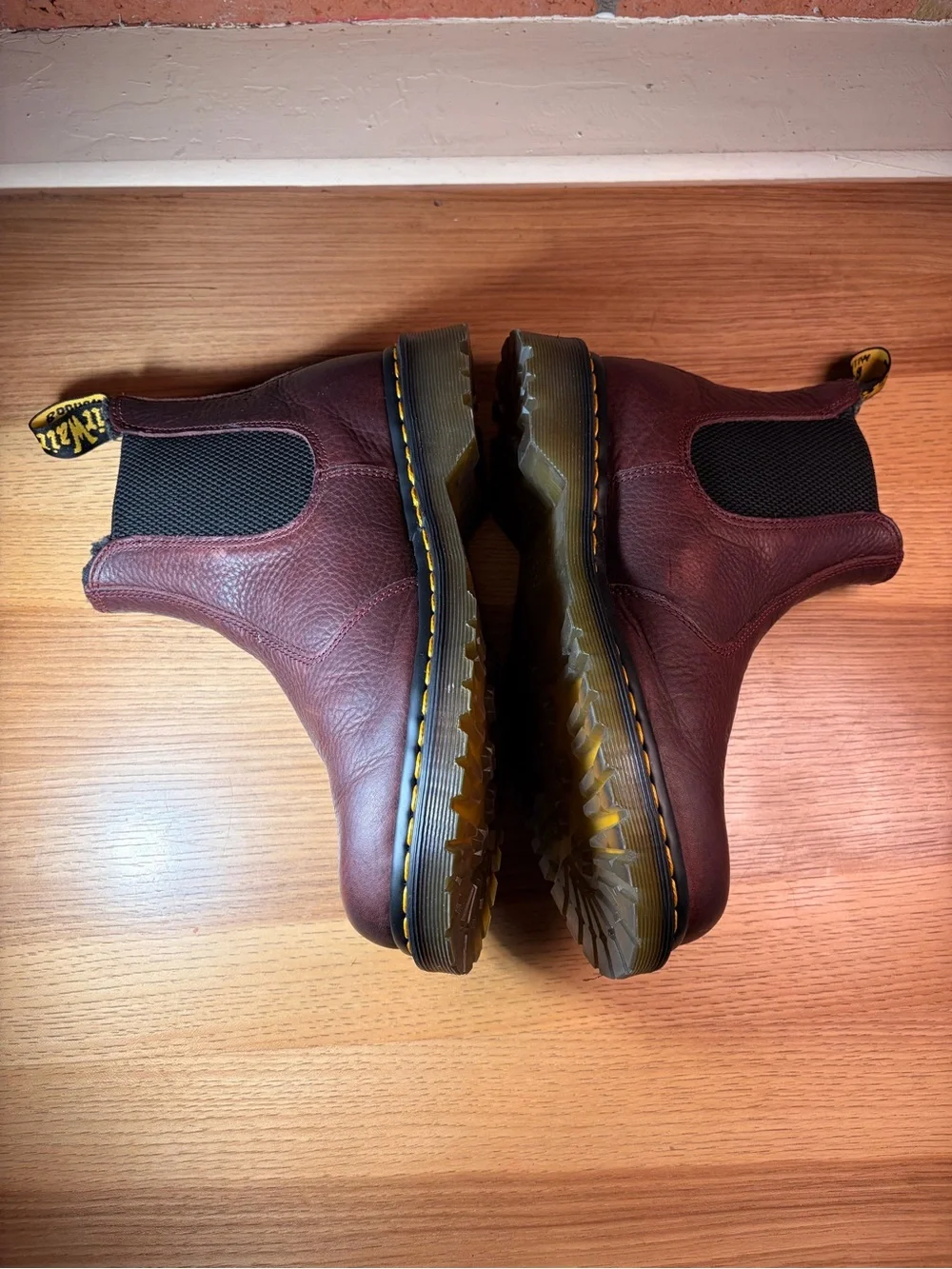 Dr. Martens 2976 WarmWair Men's Dark Brown Leather Chelsea Boots